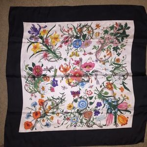 Gucci Floral Scarf
